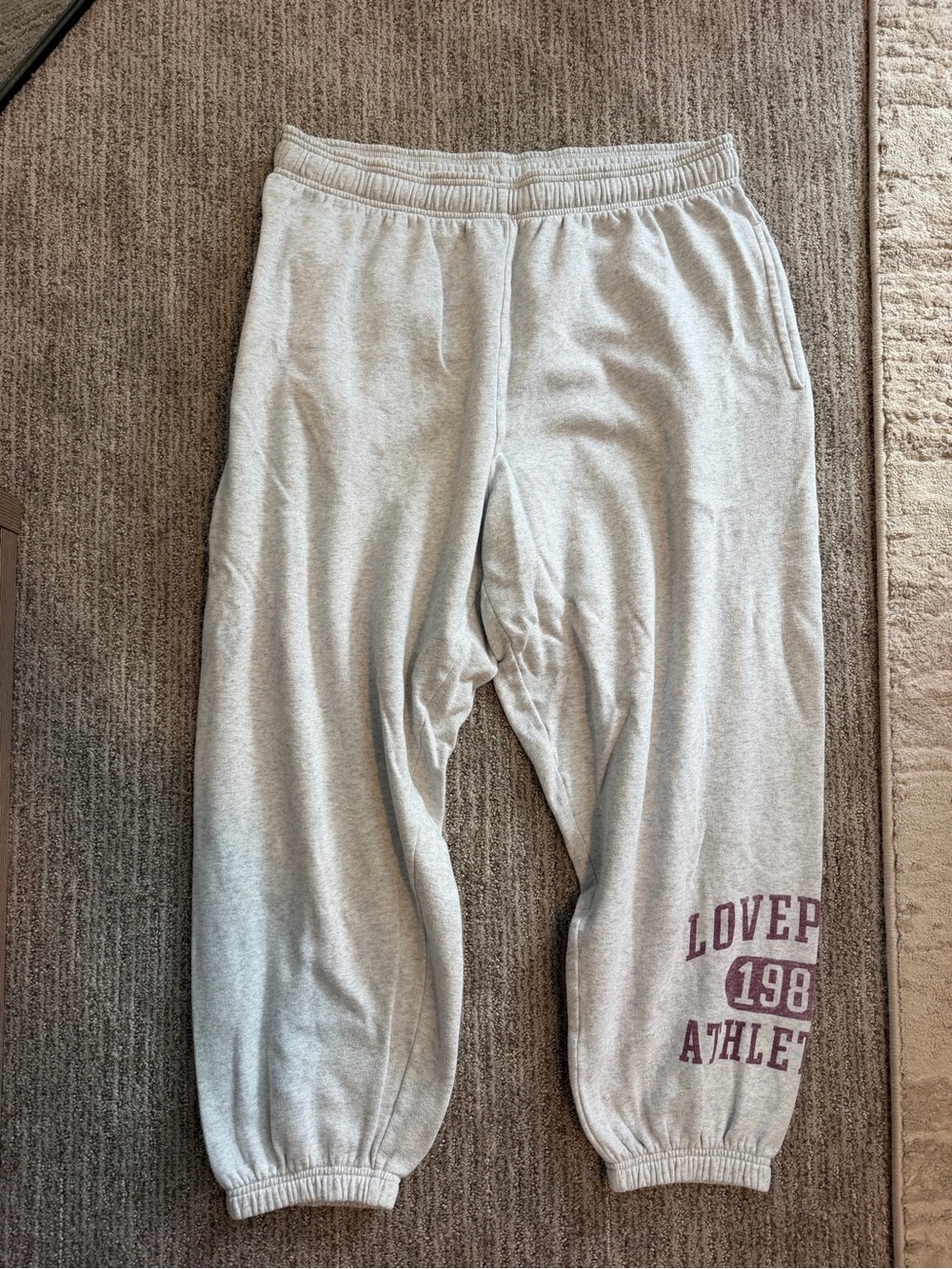 Victorias Secret PINK Grey Sweatpants in Size XL